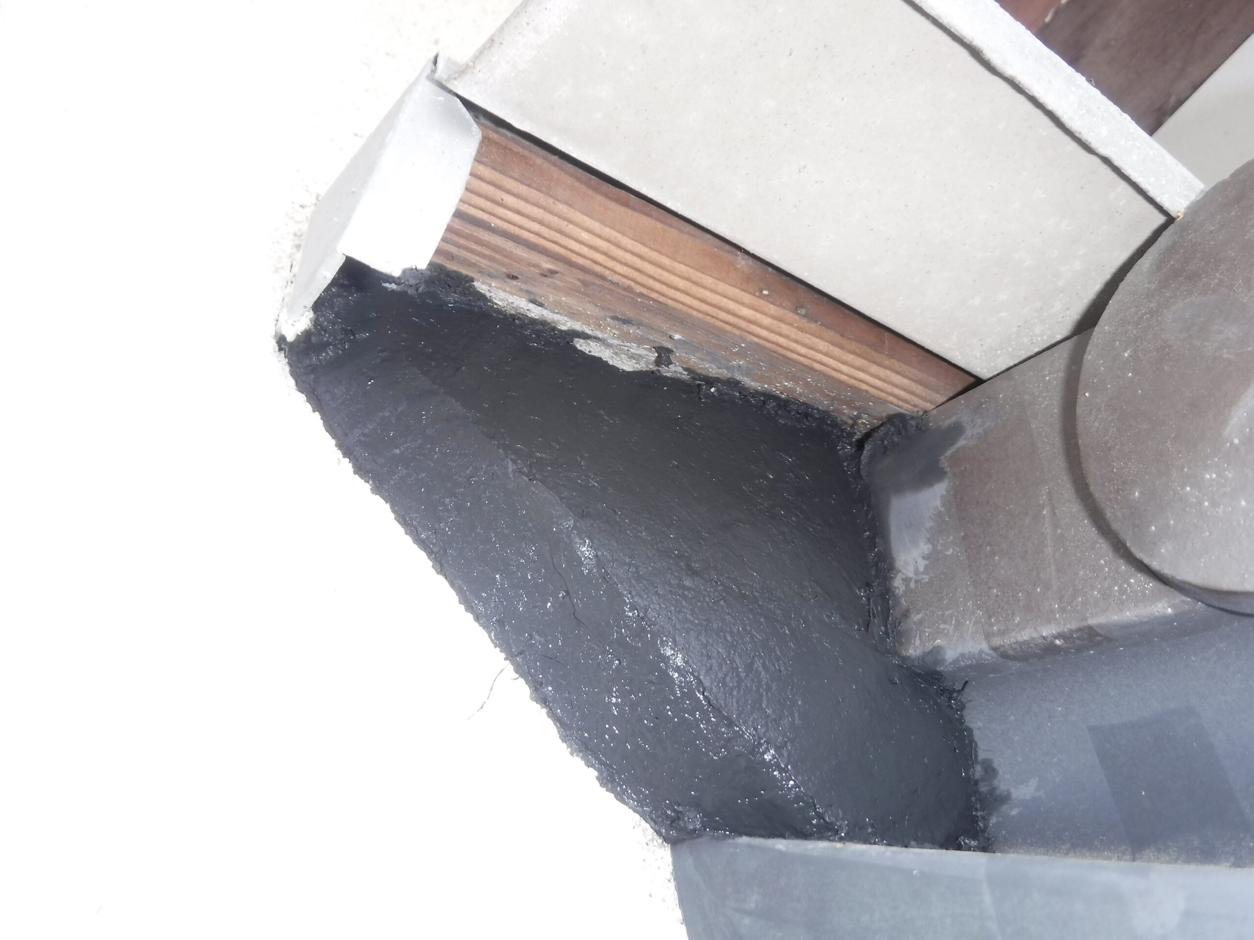 施工後に封鎖された侵入口