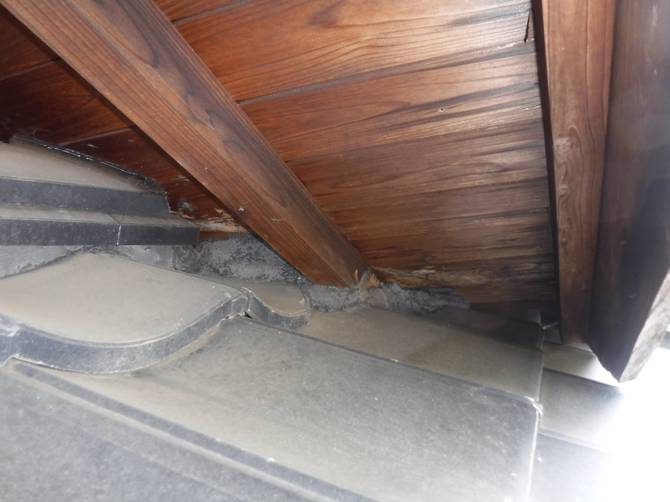 侵入口となっていた隙間