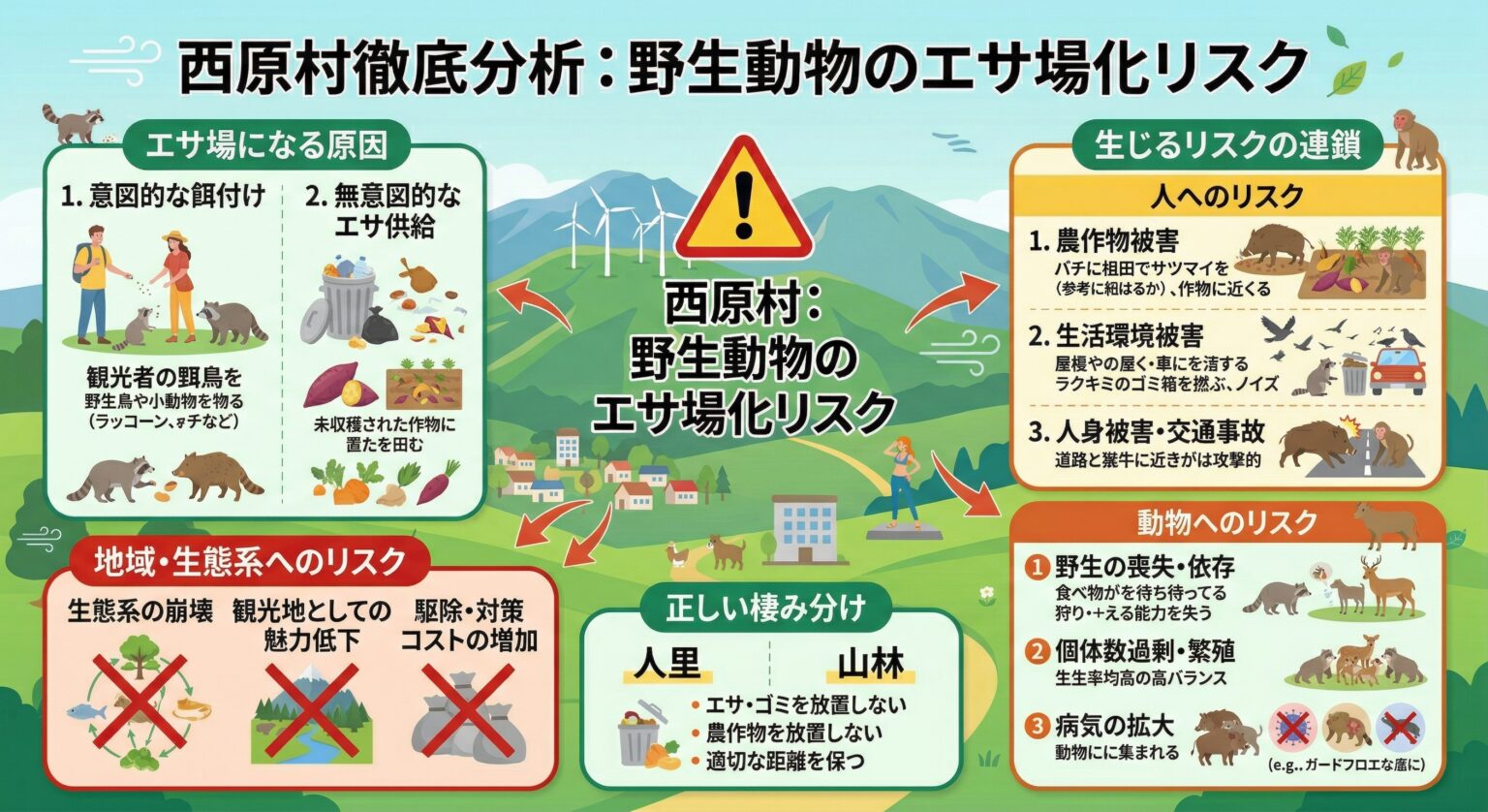 西原村徹底分析や青銅びつのエサ場リスク