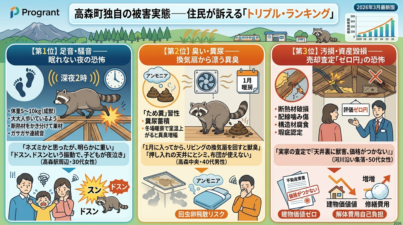 住民が訴えるトリプルランキング