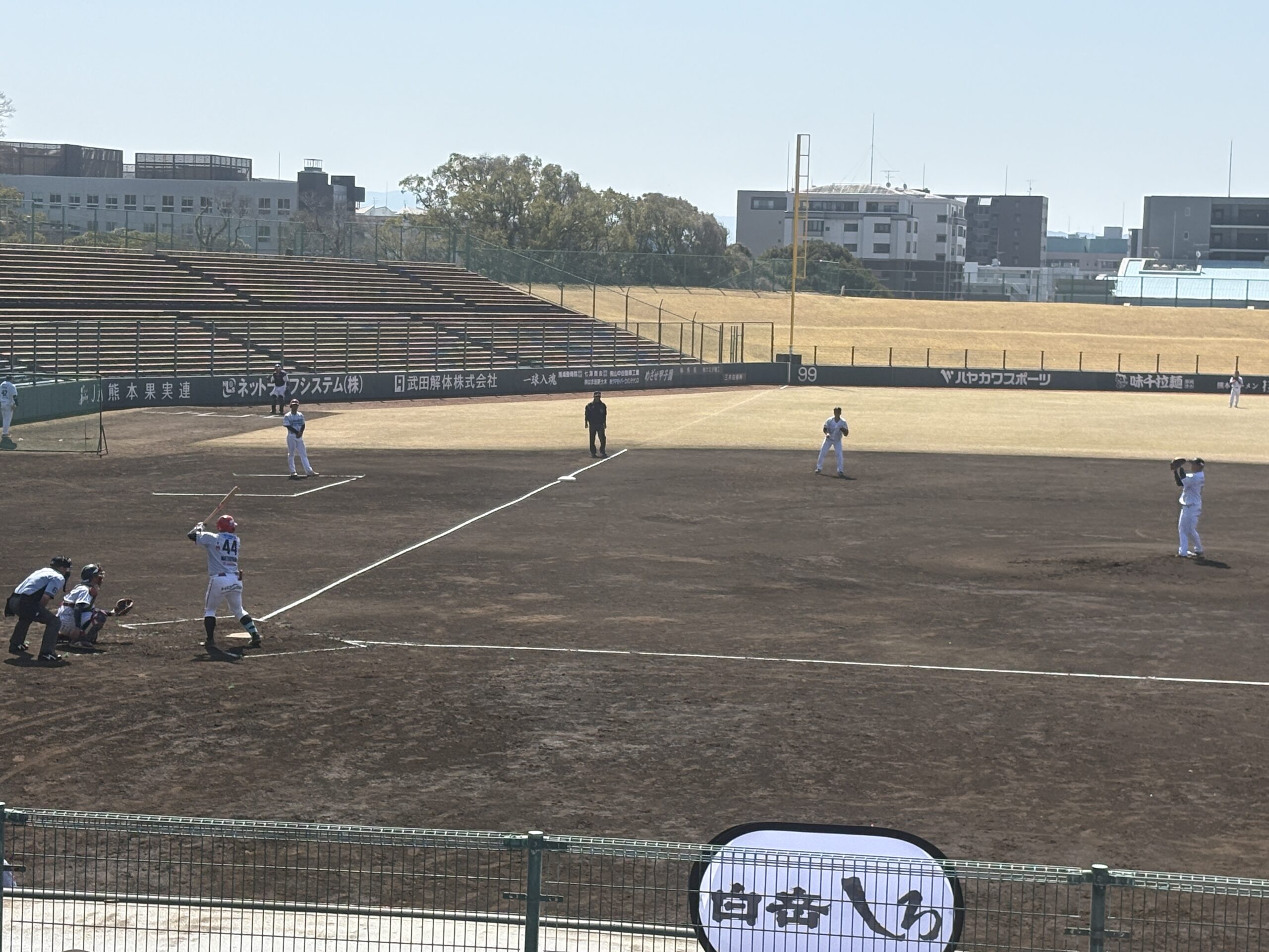 火の国サラマンダーズ試合の様子