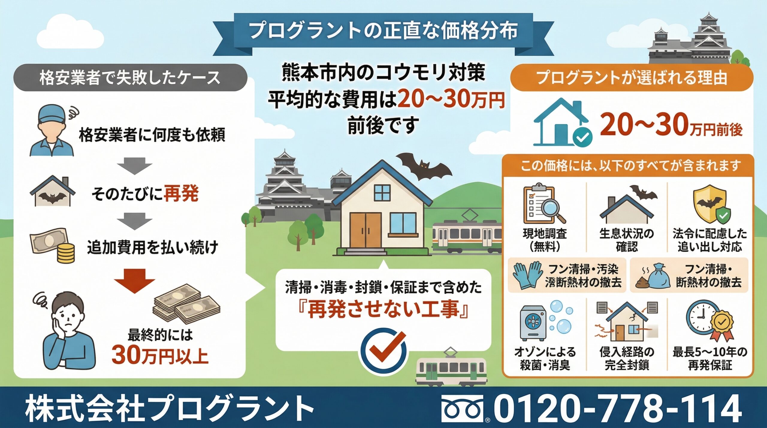 プログラントの正直な価格分布