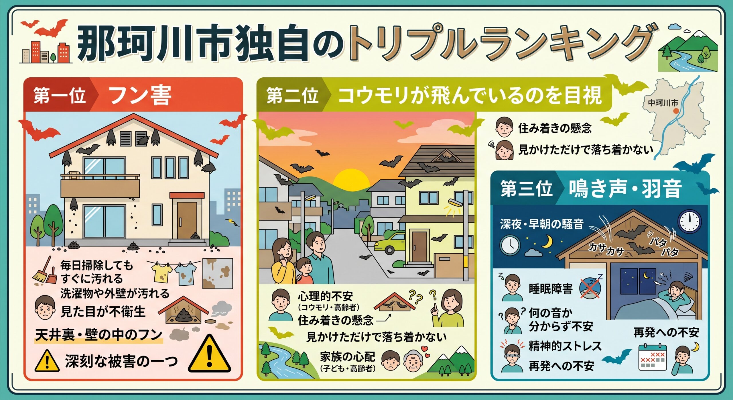 那珂川市独自のトリプルランキング