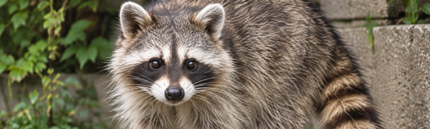 アライグマの被害イメージ
